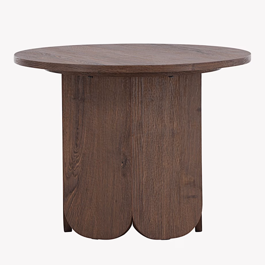 Ümmargune mokavärvi MDF-diivanilaud Tekla ø60 cm, 63364-444 – 5