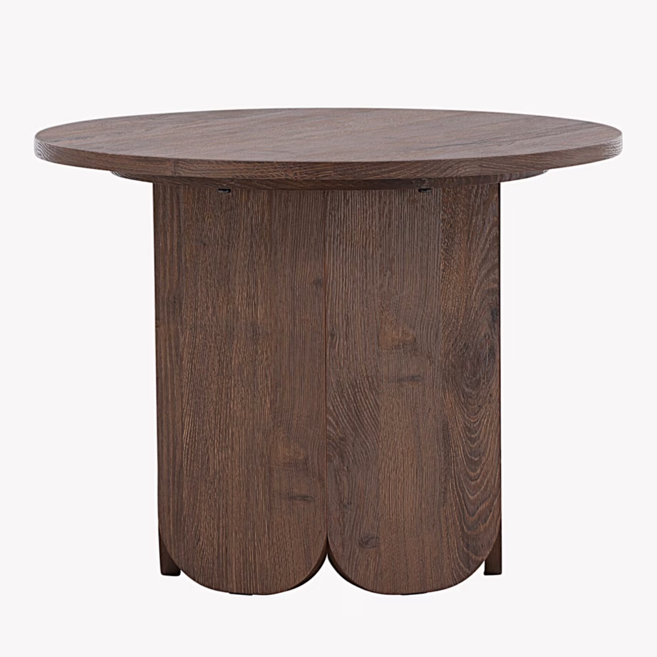 Ümmargune mokavärvi MDF-diivanilaud Tekla ø60 cm, 63364-444 – 7