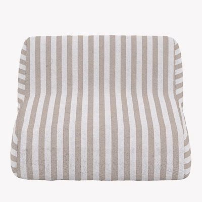 Redang polsterdatud lamamistool, beež-valge triip - 9906-222