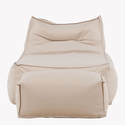 Redang pehme õuelamamistool jalapingiga, beež olefiinkangas - GR24677