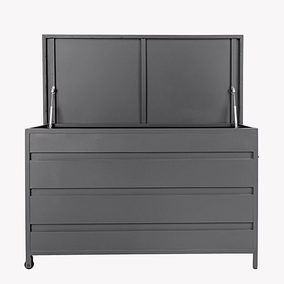 Alumiiniumist hall istmepatjade hoiukast 650 l, 160x82x85 cm Cassis – 2