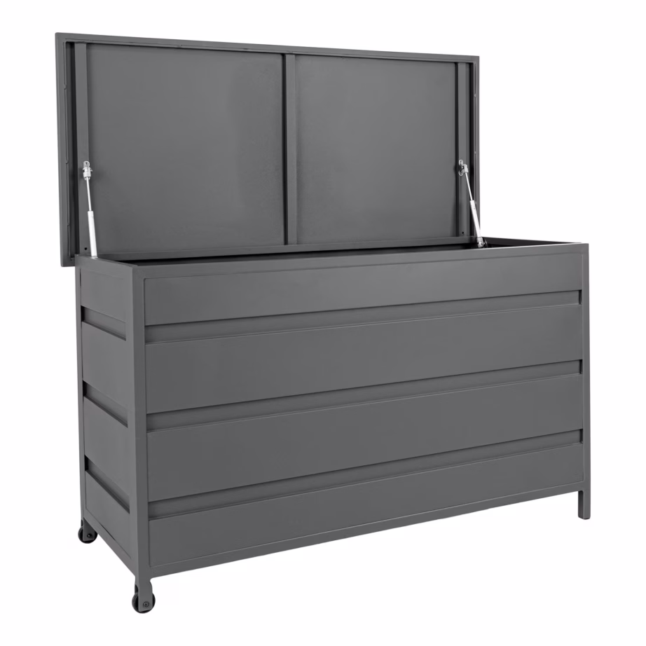 Alumiiniumist hall istmepatjade hoiukast 650 l, 160x82x85 cm Cassis – 4