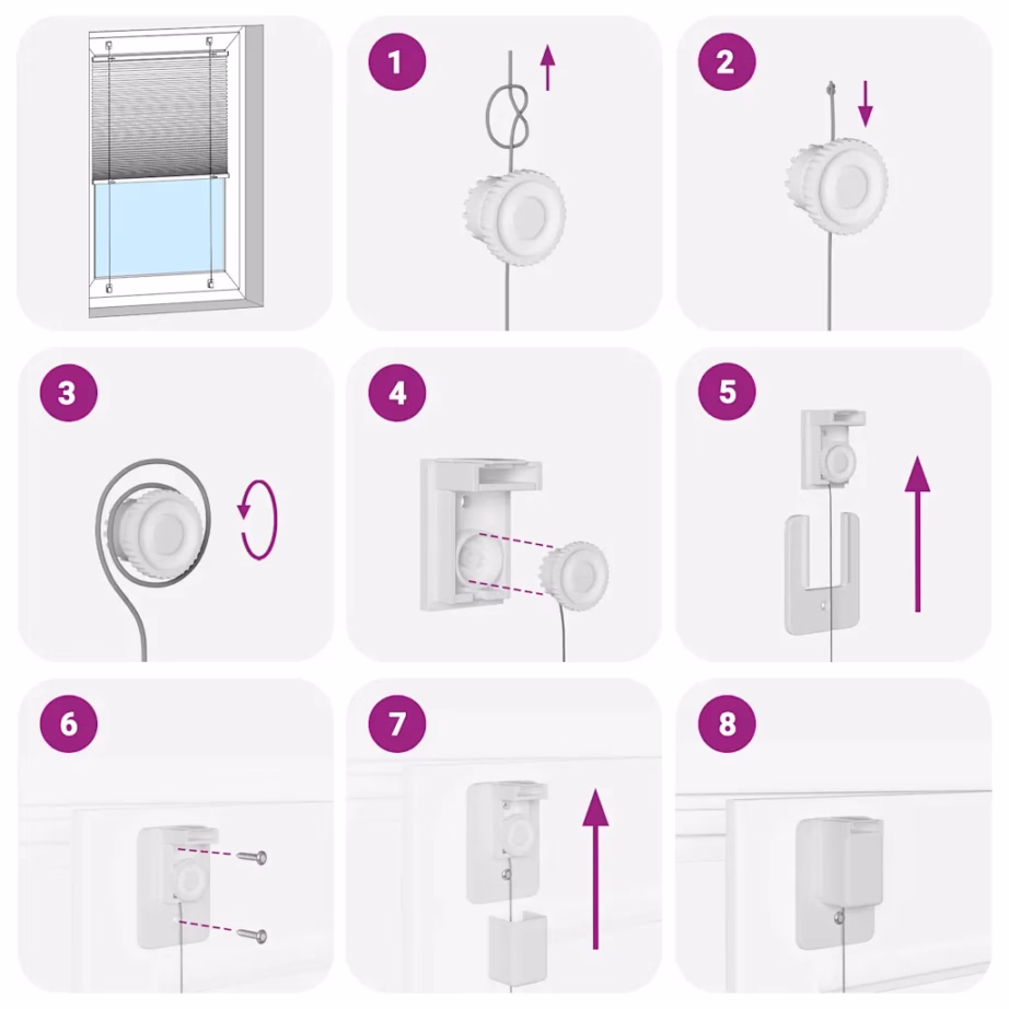 Antratsiithall plisseeritud ruloo, 75 x 150 cm, 100% polüester, kanga laius 74,4 cm – 6