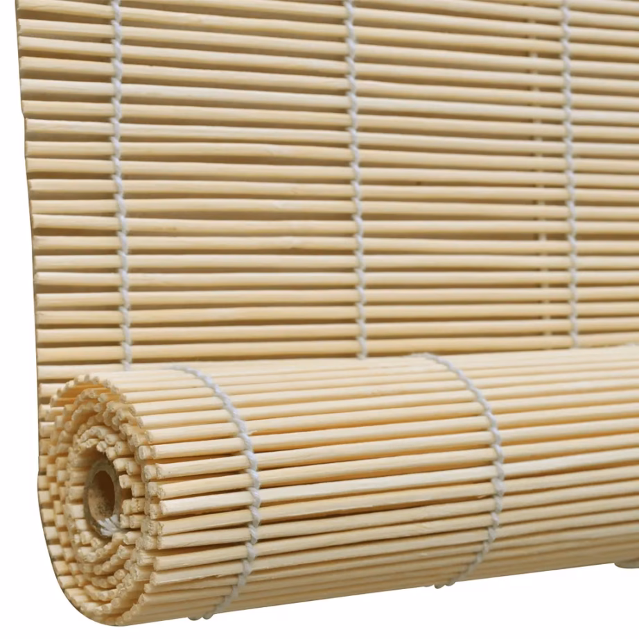 Bambusest ruloo 100 x 220 cm, naturaalne - 5