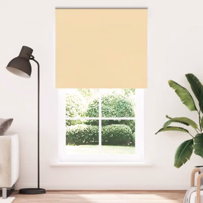 Pimendav ruloo, beež, ketiühendusega, 130 x 210 cm, kanga laius 126,6 cm, 100% polüester