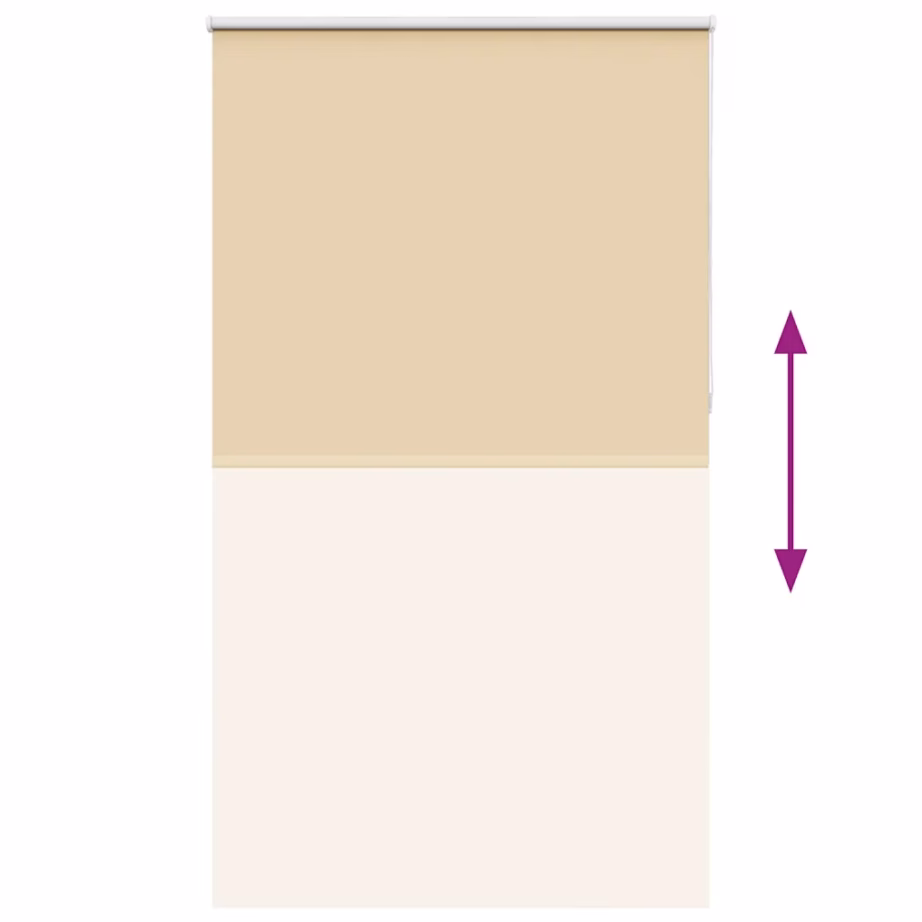 Pimendav ruloo, beež, ketiühendusega, 130 x 210 cm, kanga laius 126,6 cm, 100% polüester – 5