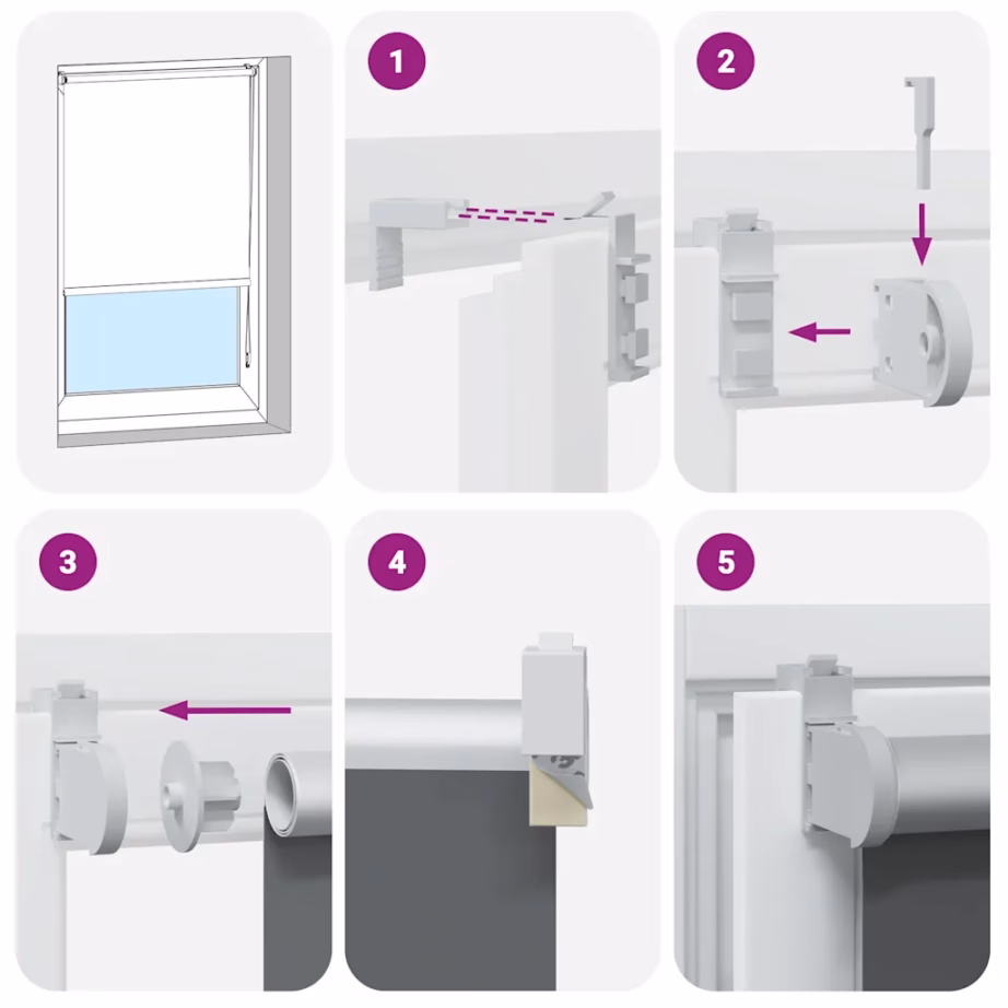 Beež pimendav ruloo ketiühendusega, 145 x 150 cm, kanga laius 141,6 cm, polüester – 6