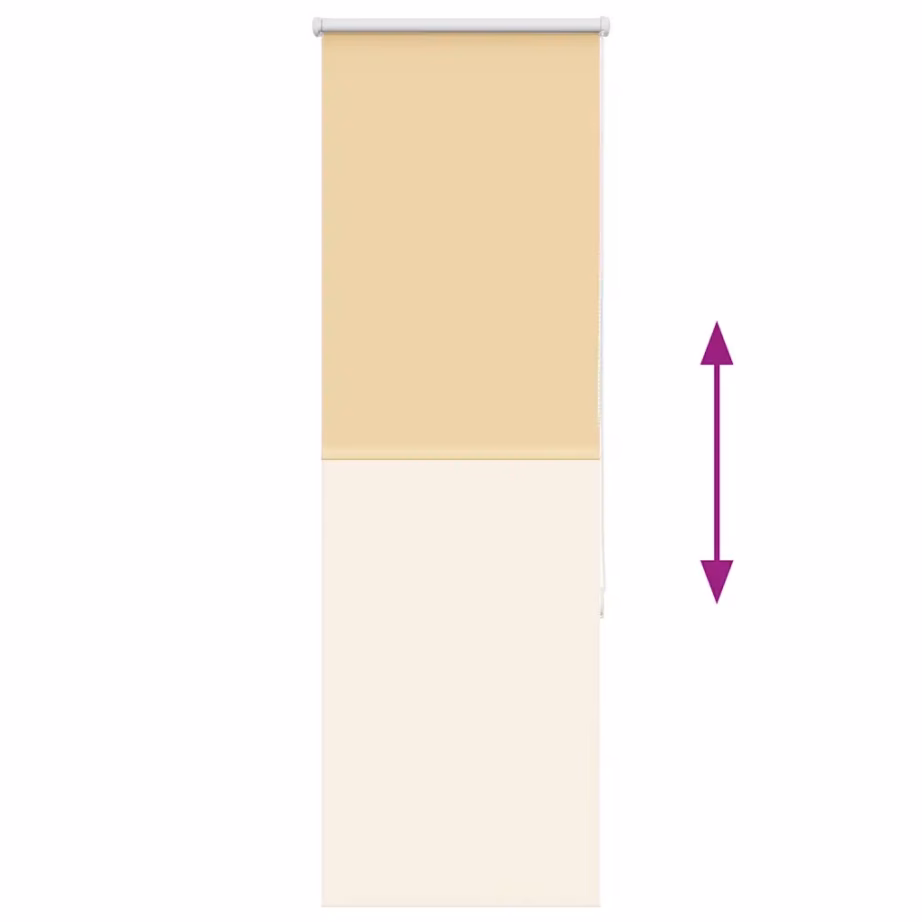 Pimendav ruloo, beež, 55 x 150 cm, kanga laius 50,7 cm, polüester – 9