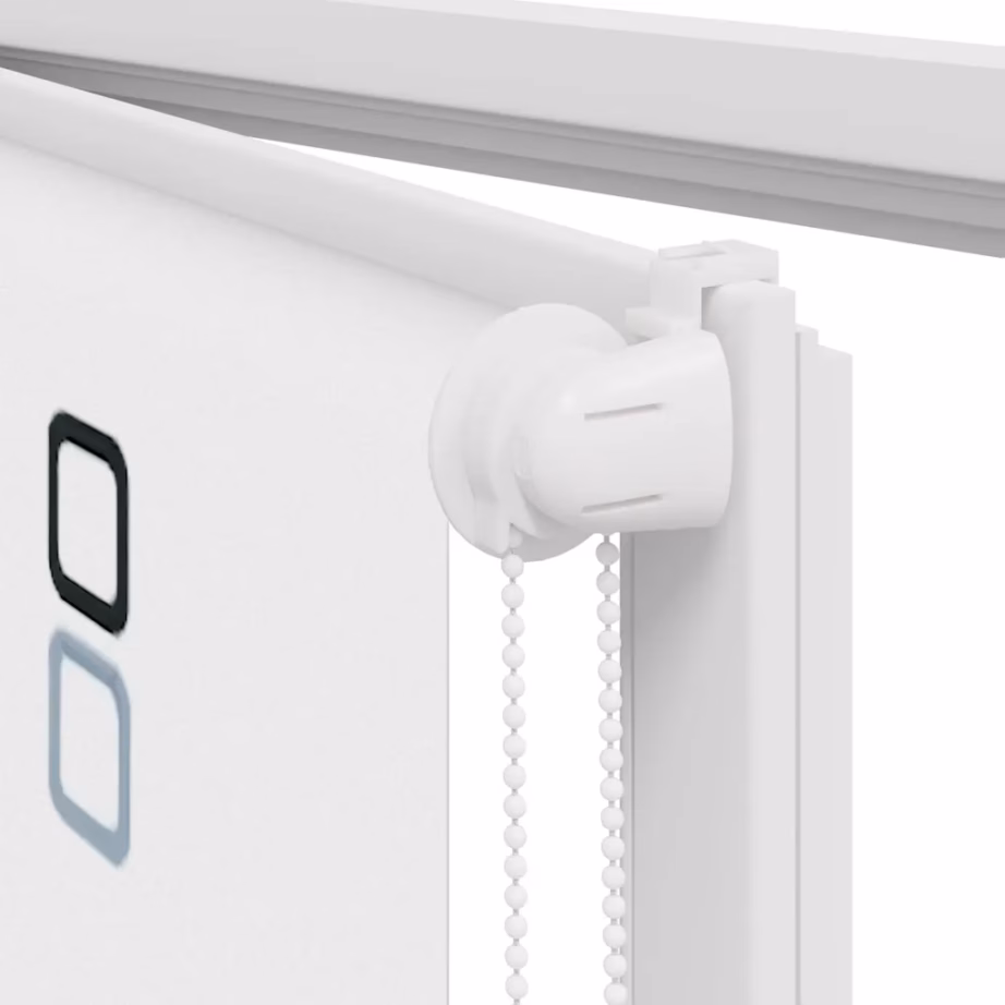 Duširull-ruloo mullimustriga, valge PEVA, 120 x 240 cm – 11