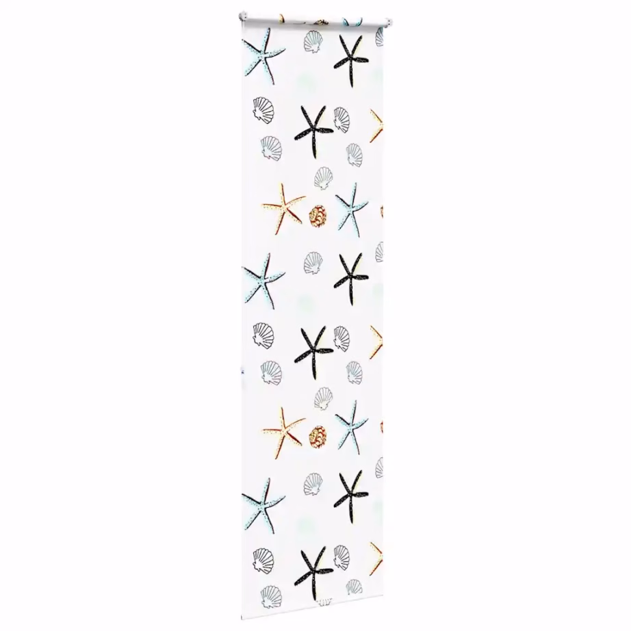 Veekindel duširuloo mereteemalise mustriga, PEVA, 60 x 240 cm – 4