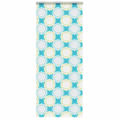 Veekindel kassetiga duširuloo, ornamentmustriga, 100 x 240 cm PEVA