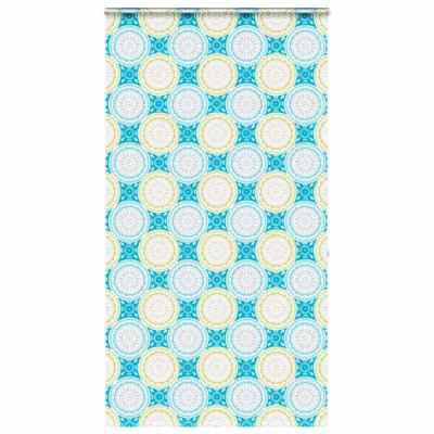 Veekindel duširuloo kassetiga, ornamentmustriga PEVA, 120 x 240 cm