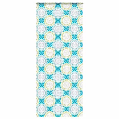 Duširuloo kassetiga, ornamentmustriga PEVA, 110 x 240 cm, kanga laius 106 cm