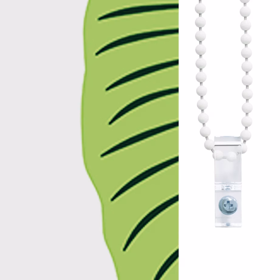 Veekindel duširuloo roheliste lehtede mustriga, PEVA, 140 x 240 cm – 8