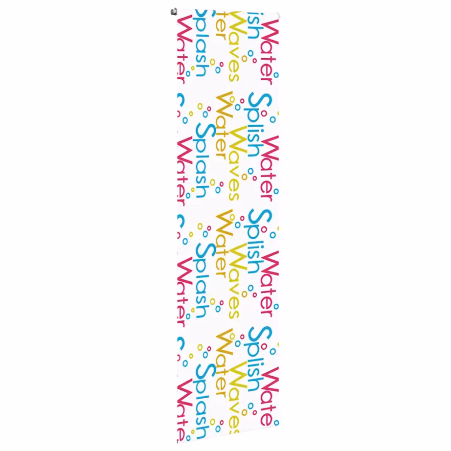 Duširuloo Splash mustriga, PEVA, 60 x 240 cm - 3