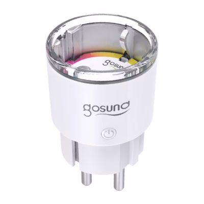 Nutipistik Matter-toega ja energiaseirega Gosund EP2-MT, 10 A, 230–250 V 50/60 Hz, Wi‑Fi 2.4 GHz, ajastused,