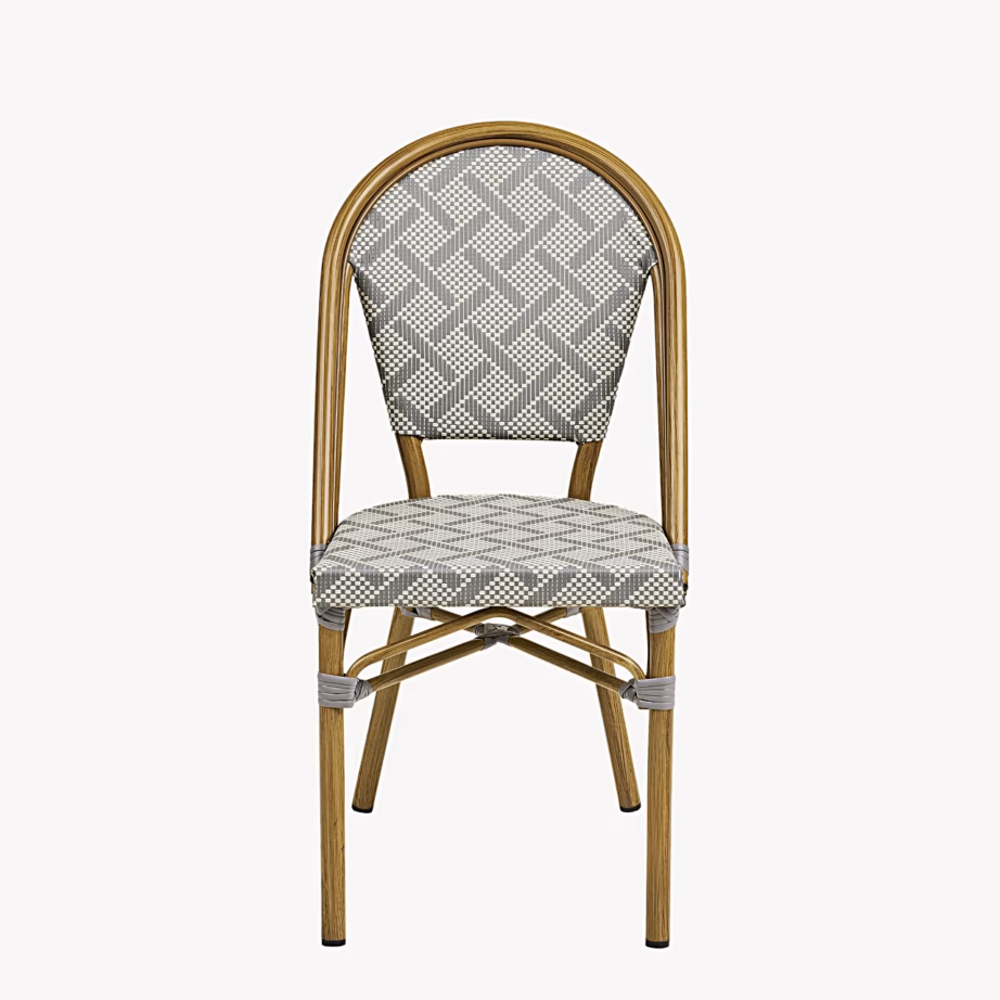 Hall aiasöögitool Lauria alumiiniumraami ja textilene-istmega – 3