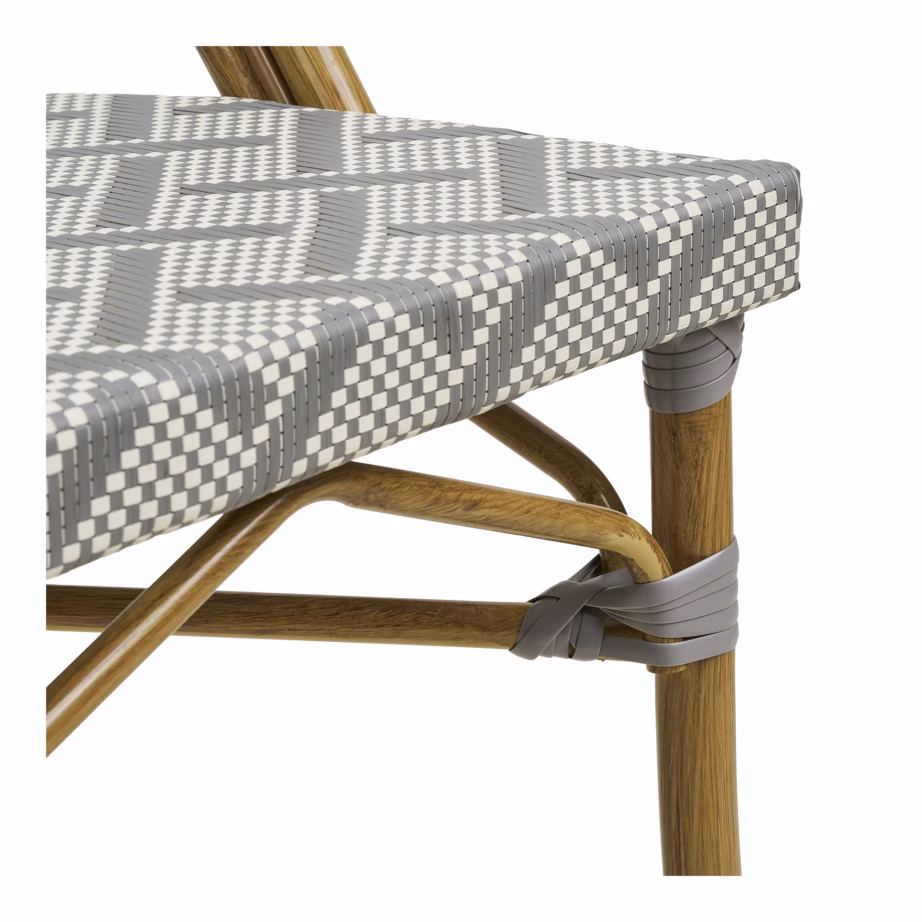 Hall aiasöögitool Lauria alumiiniumraami ja textilene-istmega – 10