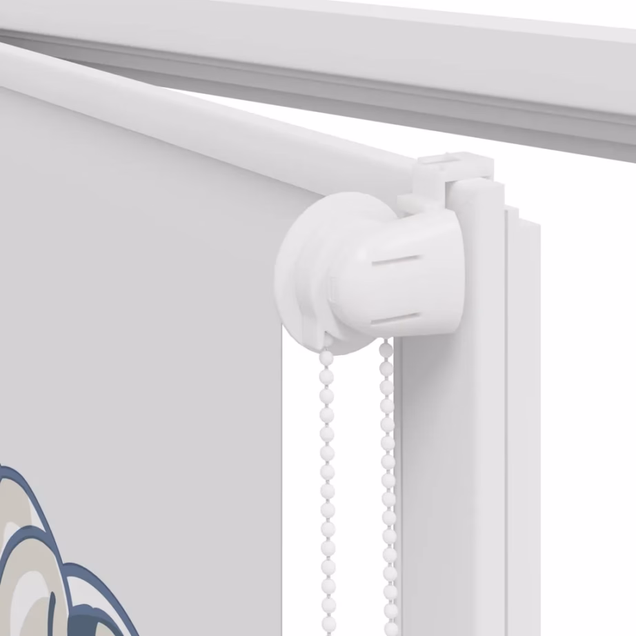 Hall meretähe mustriga duširuloo, PEVA, 120 x 240 cm, kanga laius 116 cm – 11