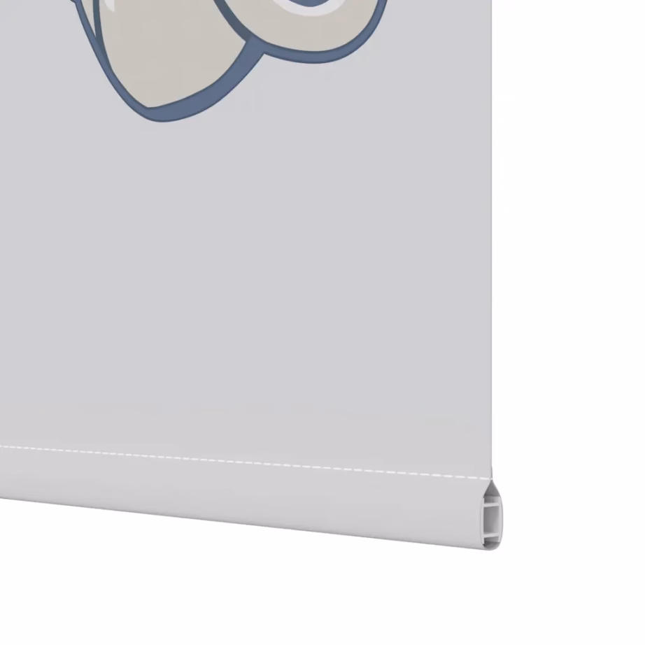 Hall meretähe mustriga duširuloo, PEVA, 120 x 240 cm, kanga laius 116 cm – 12