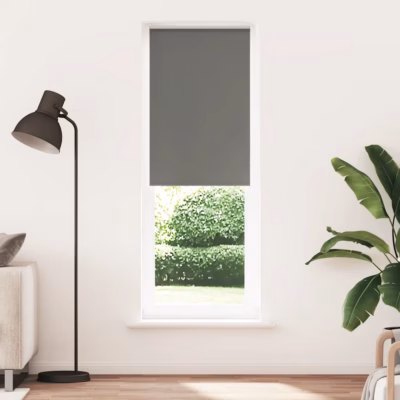 Pimendav aknaruloo ketiga, hall, 80 x 230 cm, kanga laius 75,7 cm, polüester