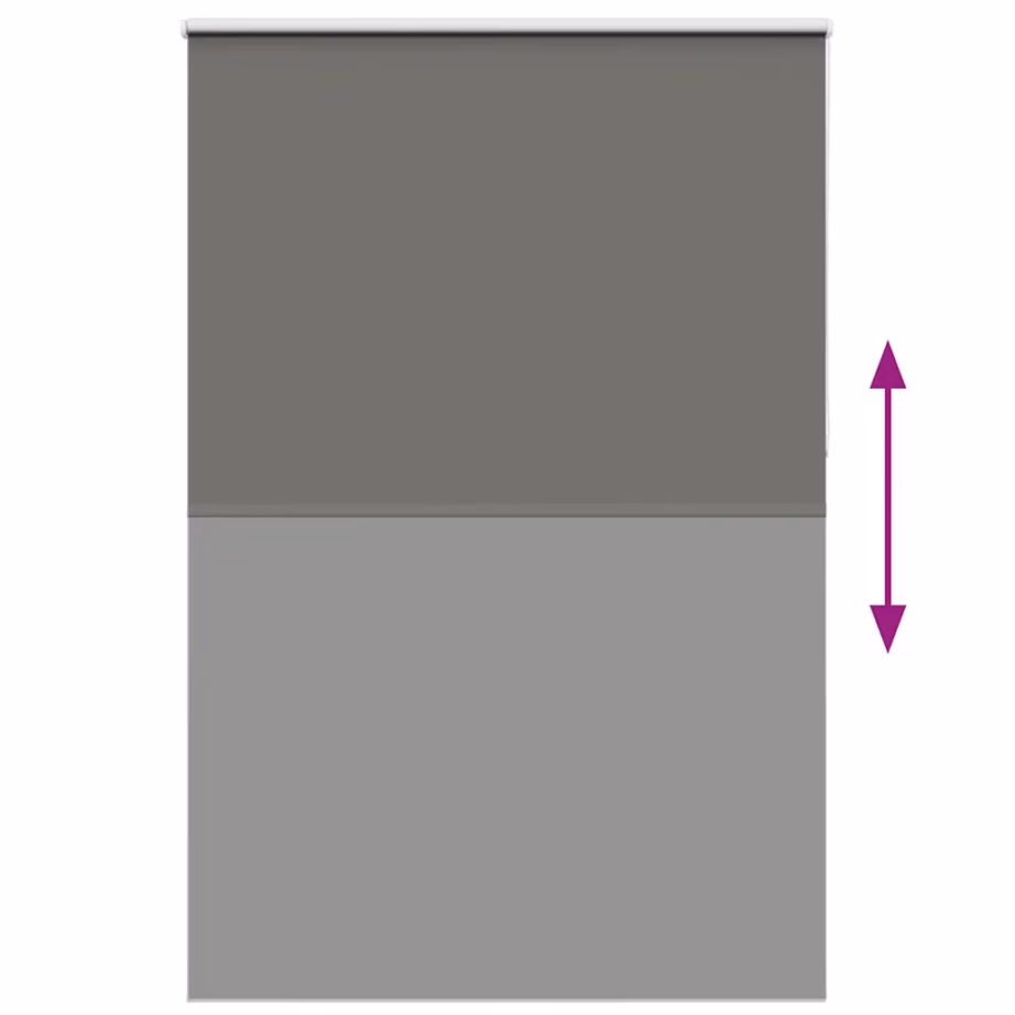 Hall pimendav ruloo kettmehhanismiga, 145 x 210 cm, polüesterkangas, alumiiniumsiin – 4