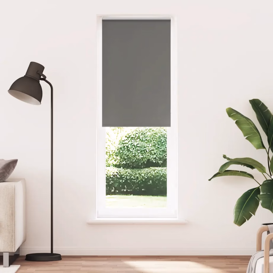 Pimendav ruloo, hall, 80 x 210 cm, kanga laius 75,7 cm, polüester - 2