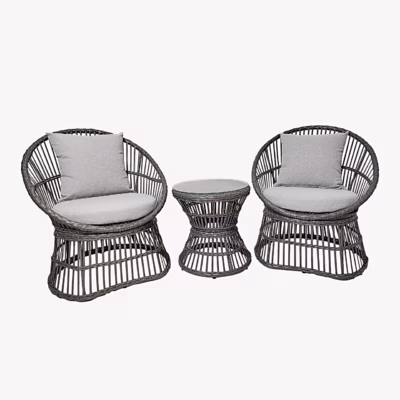 Hall rotangist aia lounge komplekt patjadega Natal