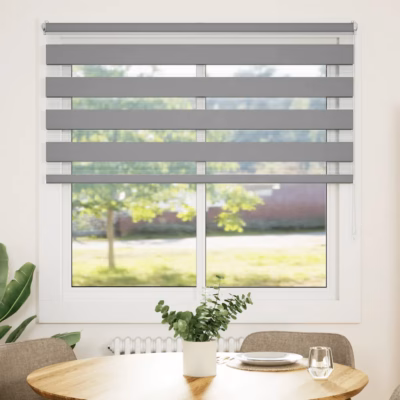 Hall sebrakardin rullkardin, 120 x 175 cm, 100% polüester