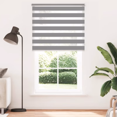 Hall sebraruloo kettmehhanismiga, 120 x 230 cm, polüester