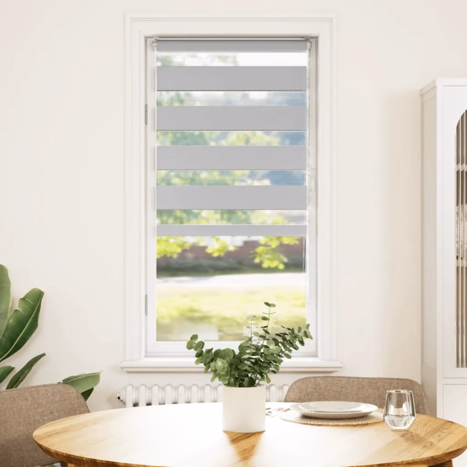 Helehall päev-öö ruloo triibulise kangaga, 55 x 150 cm, 100% polüester – 2