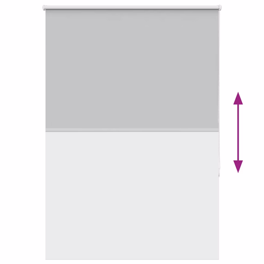 Pimendav ruloo ketiga, helehall, kruvi- ja klambrikinnitusega, 100 x 130 cm – 9