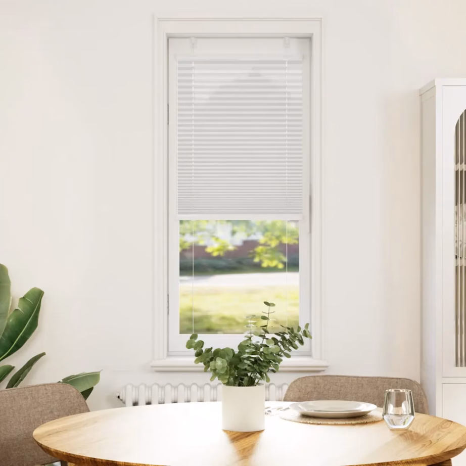 Helehall plisseeritud ruloo privaatsuseks, kaks paigaldusviisi, 45 x 100 cm – 2