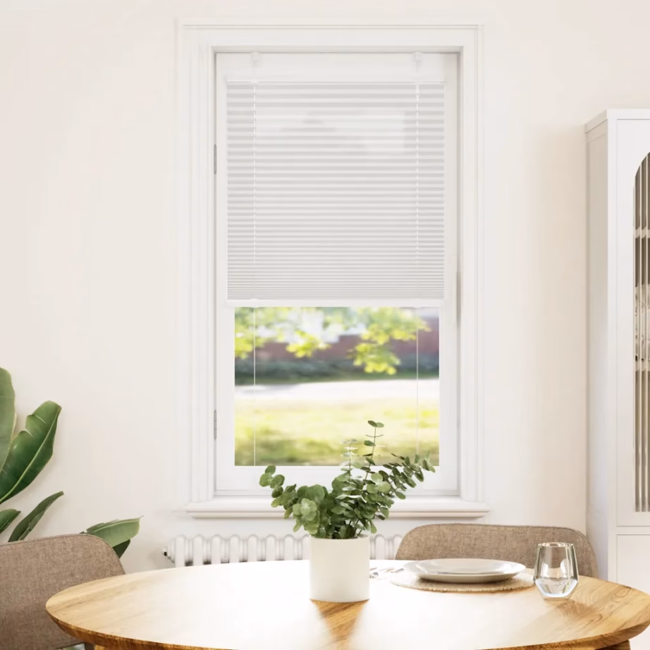 Helehall plisseeritud ruloo aknale 65 x 150 cm, kanga laius 64,4 cm – 2