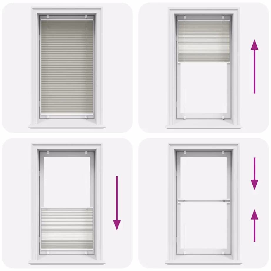 Helehall plisseeritud ruloo 80 x 150 cm, kanga laius 79,4 cm – 7