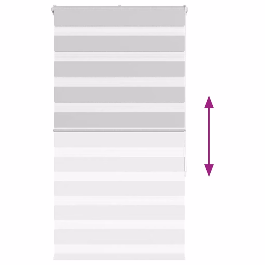 Helehall sebra ruloo kettmehhanismiga, 80 x 150 cm, kanga laius 75,9 cm, polüester – 5