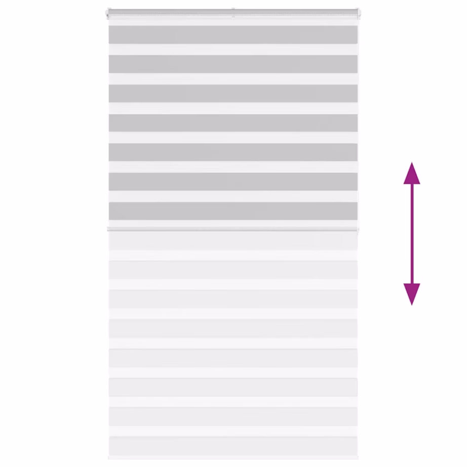 Helehall sebraruloo kettmehhanismiga, 130 x 200 cm, 100% polüester – 5