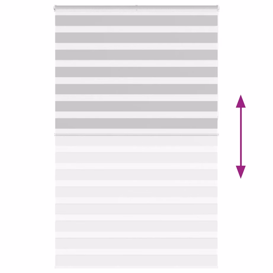 Helehall sebraruloo kettmehhanismiga, 140 x 230 cm, 100% polüester – 5