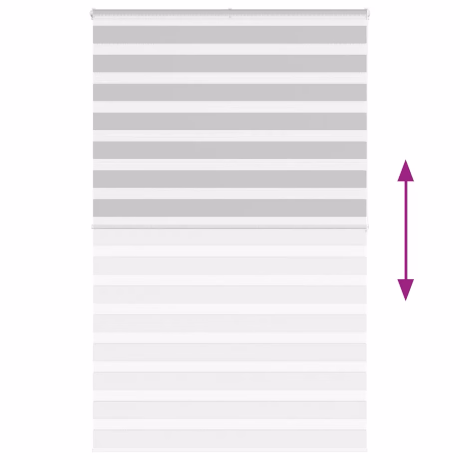 Helehall sebraruloo privaatsuse ja valguse reguleerimiseks, 145 x 200 cm, kanga laius 140,9 cm, polüester – 5