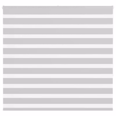 Helehall sebraruloo ketttõstuki ja kahekihilise kangaga, 160 x 150 cm, 100% polüester, alumiiniumsiiniga