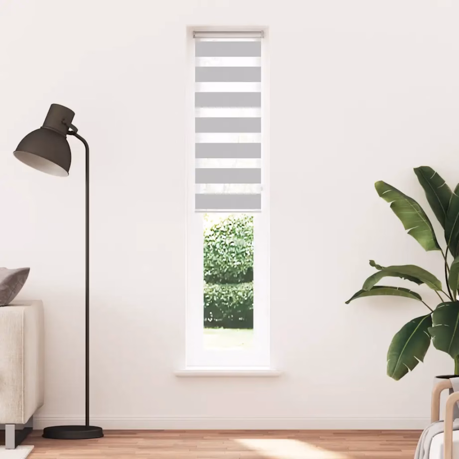 Helehall sebraruloo 40 x 200 cm, kanga laius 35,9 cm, polüester, alumiiniumsiiniga – 2