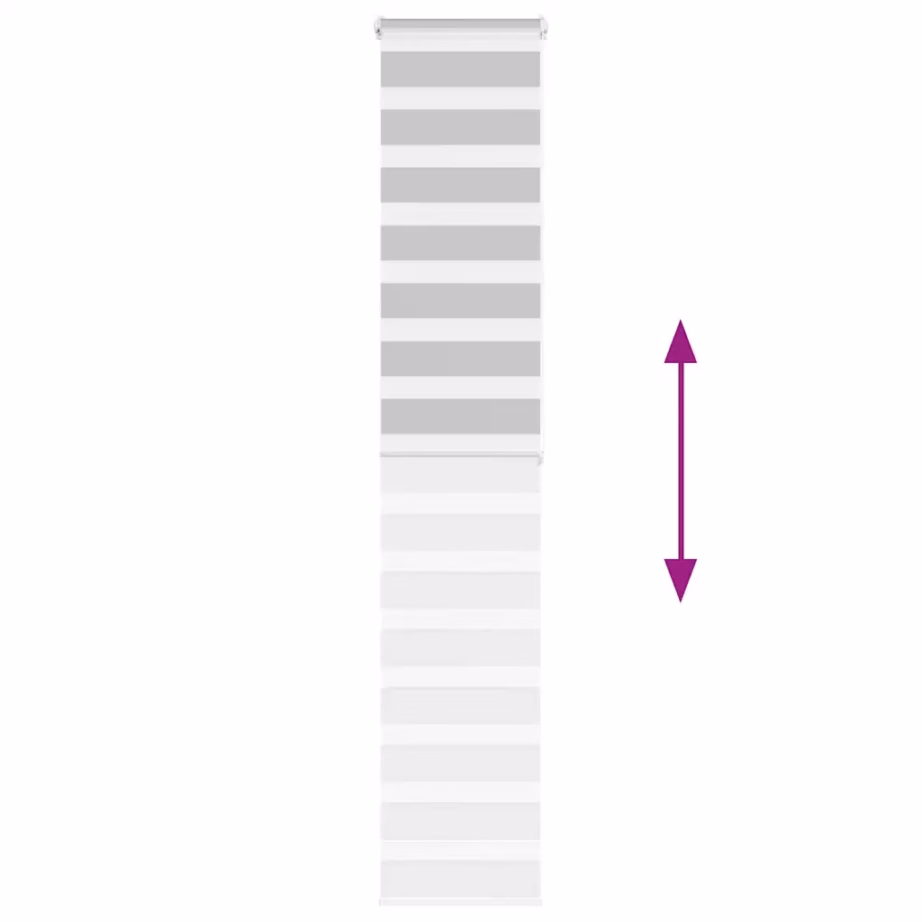 Helehall sebraruloo 45 x 200 cm, kanga laius 40,9 cm, 100% polüester – 5