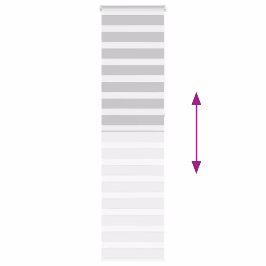 Helehall triibuline sebraruloo, 65 x 230 cm, 100% polüester – 5