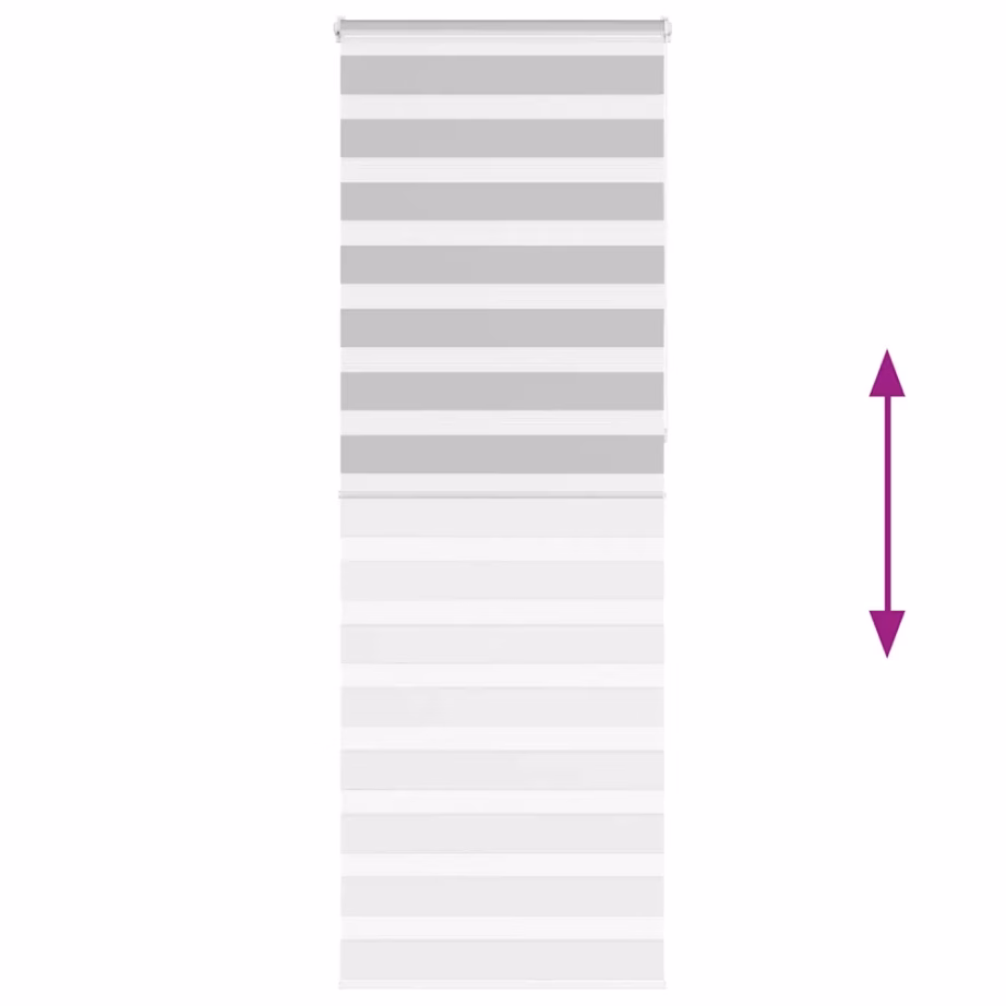 Helehall sebraruloo ketttõstukiga, 75 x 230 cm, 100% polüester – 5