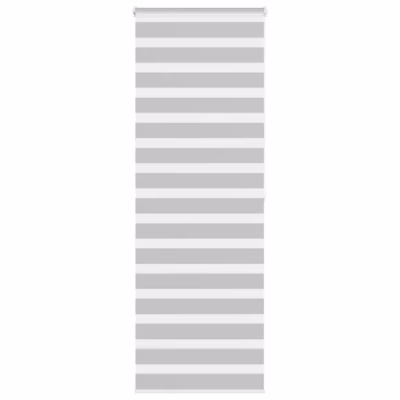 Helehall sebraruloo kettmehhanismiga, 90 x 200 cm, 100% polüester, alumiiniumsiiniga