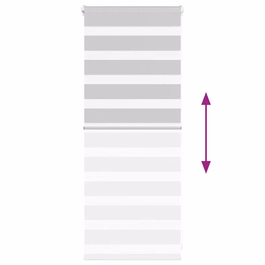 Helehall zebra ruloo, 65 x 100 cm, polüester, keti juhtimisega – 5