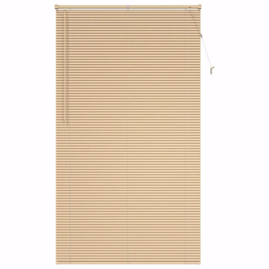 Reguleeritav Veneetsia ruloo, helepruun mustriga PVC, 213 x 110 cm - 2