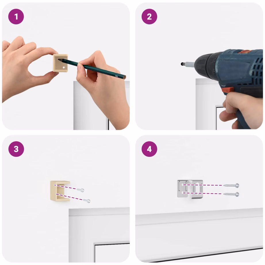 Reguleeritav veneetsia ruloo, helepruun mustriga PVC, 213 x 120 cm – 13