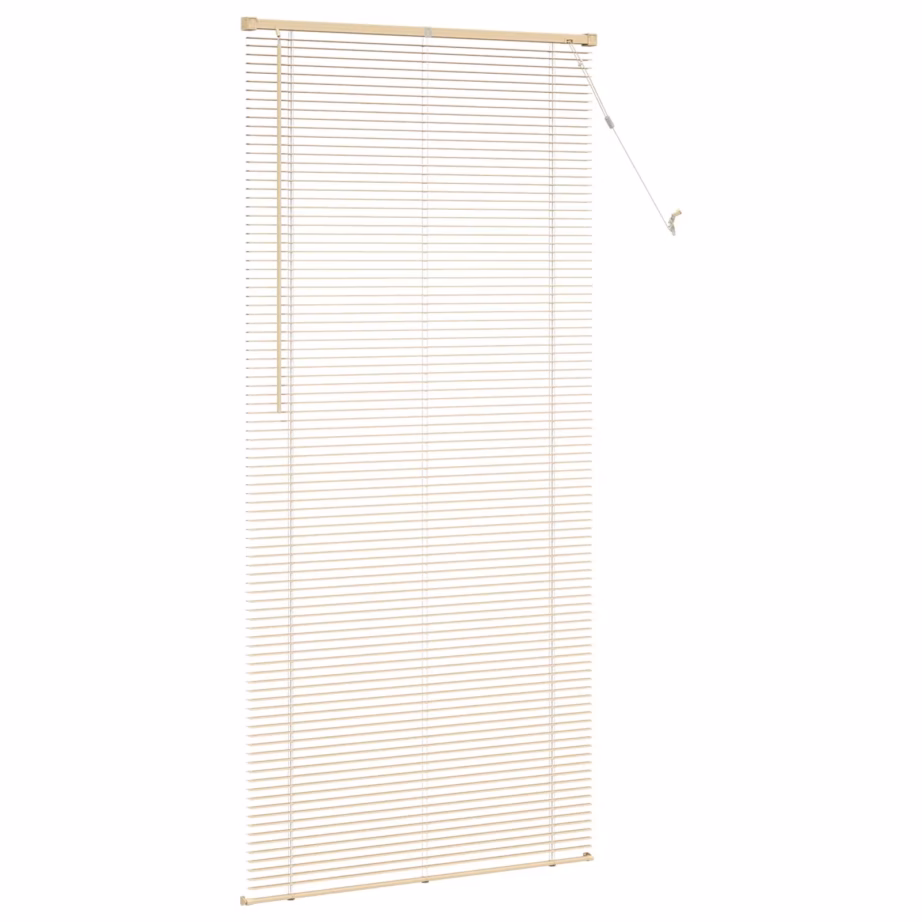 Reguleeritav PVC Veneetsia ruloo, helepruun mustriga, 213 x 90 cm - 5