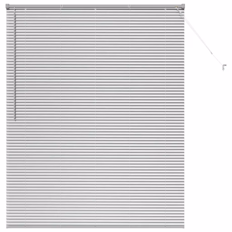 Alumiiniumist Veneetsia ruloo, hõbedane, 175 x 150 cm – 2
